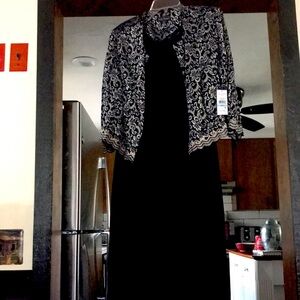 2 pc dress navy in color bought for wedding